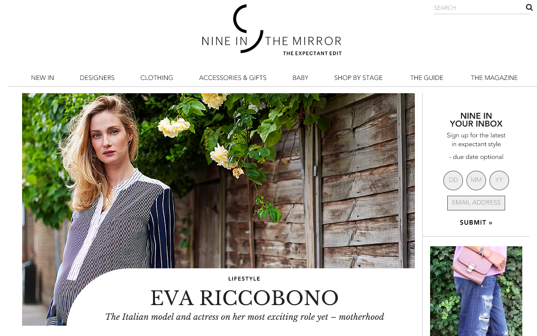 EVA RICCOBONO   NINE IN THE MIRROR