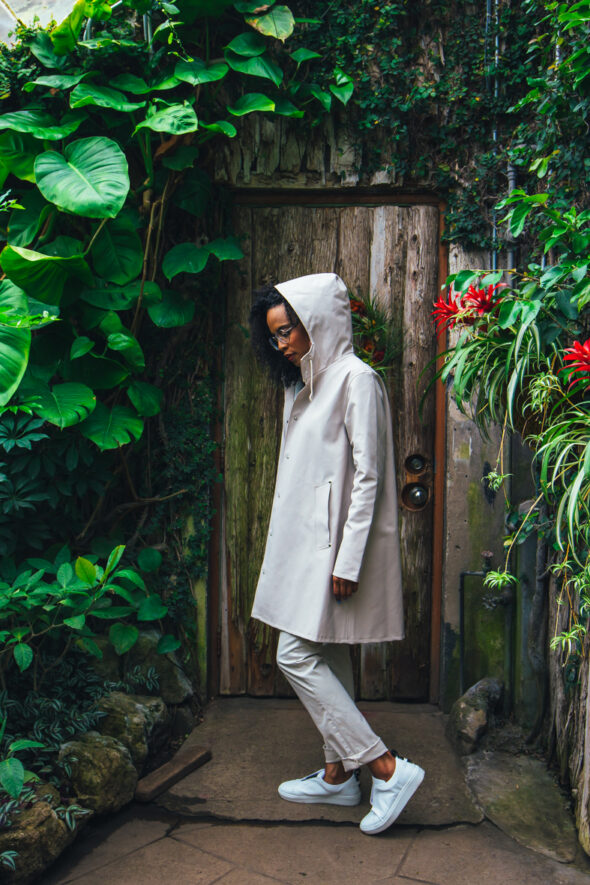 I'm surrendering to utilitarian minimalism with Stutterheim raincoats for stylish-but-practical spring. See how I style it on whoisbobbparris.com